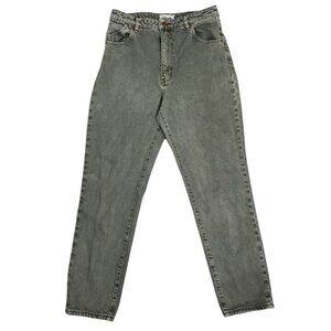 Rolla’s women’s jeans 30 US 10 green blue denim dusters high rise slim Megan